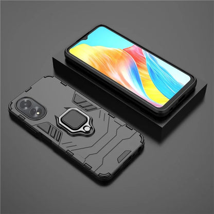 For Oppo A38 4G Case Ring Holder Kickstand Protective Mobile Phone Cover