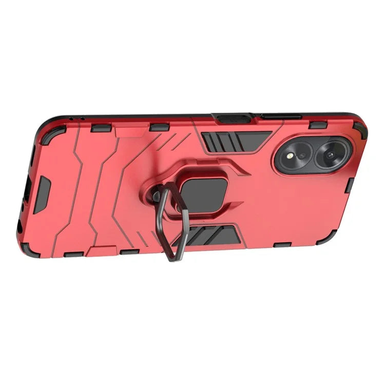 For Oppo A38 4G Case Ring Holder Kickstand Protective Mobile Phone Cover