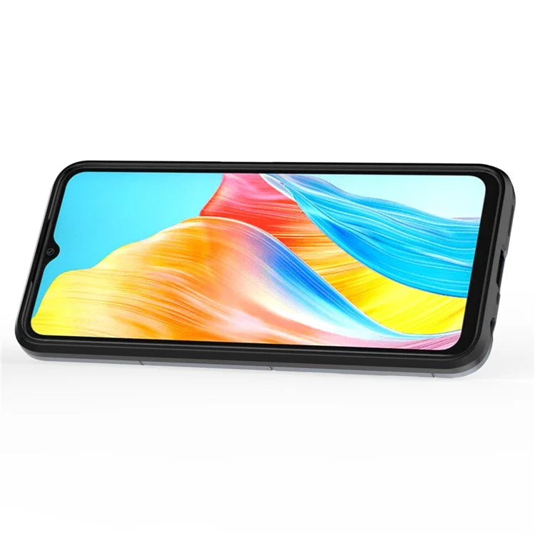 For Oppo A38 4G Case Ring Holder Kickstand Protective Mobile Phone Cover