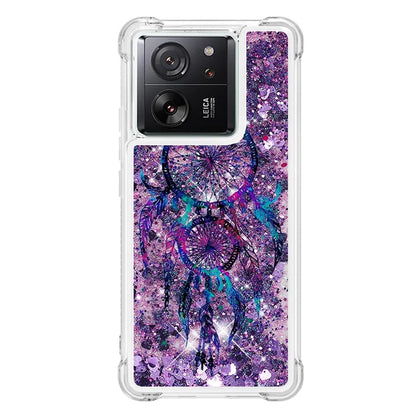 YB Quicksand Series-2 for Xiaomi 13T / 13T Pro / Redmi K60 Ultra Case Glitter Waterfall Pattern Phone Cover