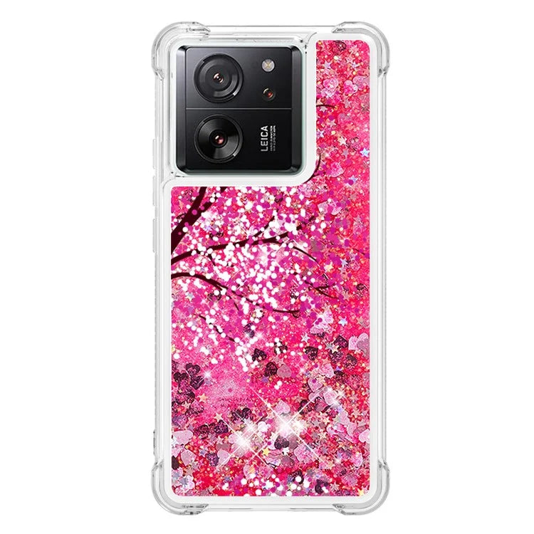 YB Quicksand Series-2 for Xiaomi 13T / 13T Pro / Redmi K60 Ultra Case Glitter Waterfall Pattern Phone Cover