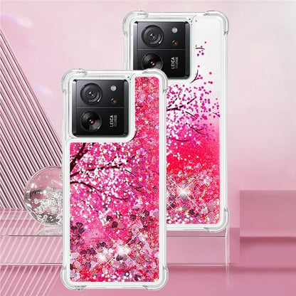 YB Quicksand Series-2 for Xiaomi 13T / 13T Pro / Redmi K60 Ultra Case Glitter Waterfall Pattern Phone Cover
