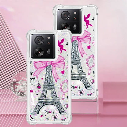 YB Quicksand Series-2 for Xiaomi 13T / 13T Pro / Redmi K60 Ultra Case Glitter Waterfall Pattern Phone Cover