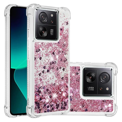 YB Quicksand Series-1 for Xiaomi 13T / 13T Pro / Redmi K60 Ultra Case Moving Bling TPU Cover
