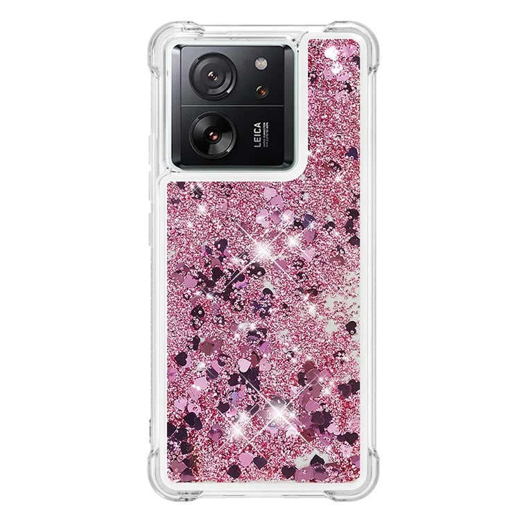 YB Quicksand Series-1 for Xiaomi 13T / 13T Pro / Redmi K60 Ultra Case Moving Bling TPU Cover