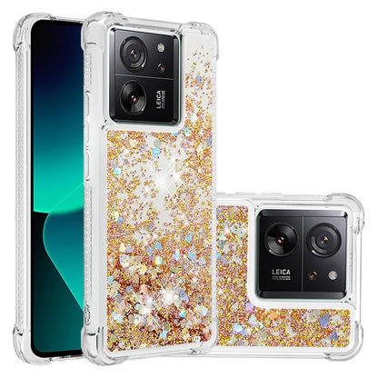 YB Quicksand Series-1 for Xiaomi 13T / 13T Pro / Redmi K60 Ultra Case Moving Bling TPU Cover