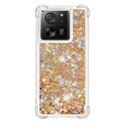 YB Quicksand Series-1 for Xiaomi 13T / 13T Pro / Redmi K60 Ultra Case Moving Bling TPU Cover