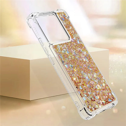 YB Quicksand Series-1 for Xiaomi 13T / 13T Pro / Redmi K60 Ultra Case Moving Bling TPU Cover