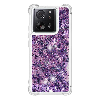 YB Quicksand Series-1 for Xiaomi 13T / 13T Pro / Redmi K60 Ultra Case Moving Bling TPU Cover