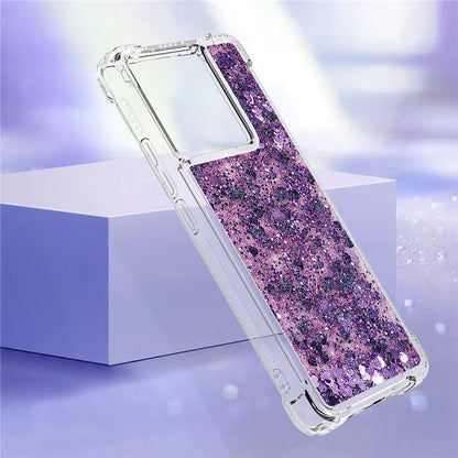 YB Quicksand Series-1 for Xiaomi 13T / 13T Pro / Redmi K60 Ultra Case Moving Bling TPU Cover