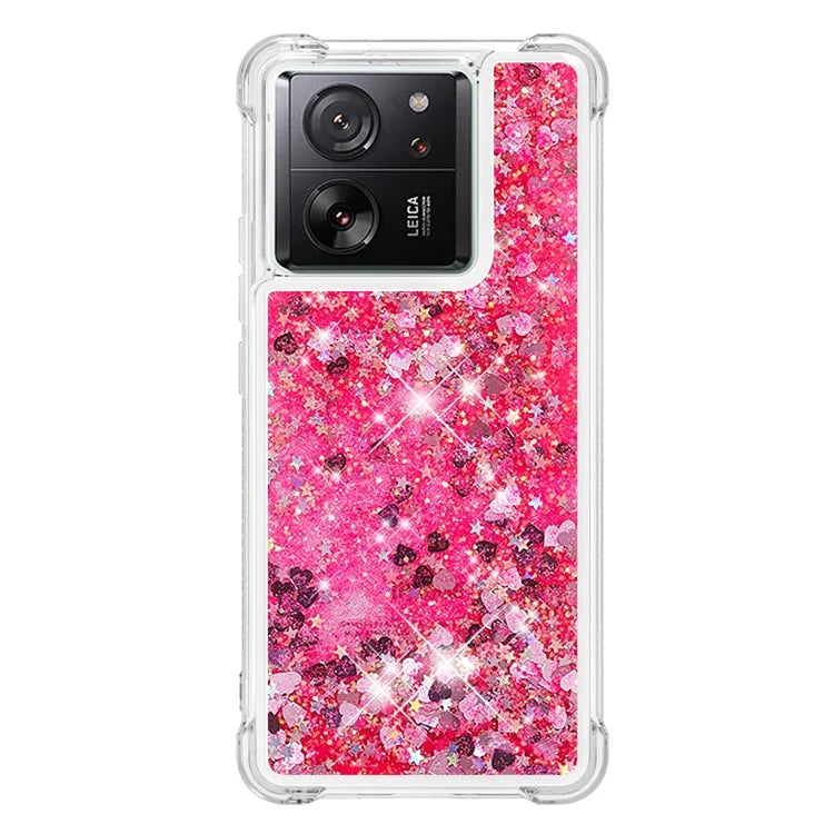 YB Quicksand Series-1 for Xiaomi 13T / 13T Pro / Redmi K60 Ultra Case Moving Bling TPU Cover