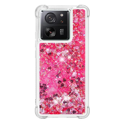 YB Quicksand Series-1 for Xiaomi 13T / 13T Pro / Redmi K60 Ultra Case Moving Bling TPU Cover