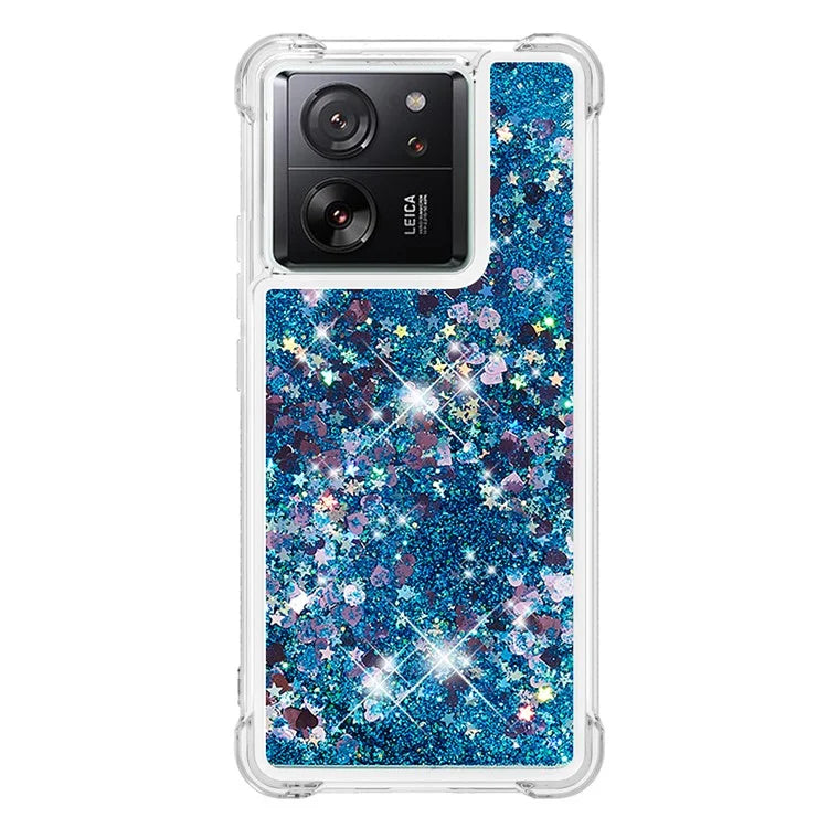 YB Quicksand Series-1 for Xiaomi 13T / 13T Pro / Redmi K60 Ultra Case Moving Bling TPU Cover