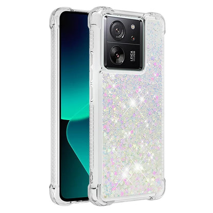 YB Quicksand Series-1 for Xiaomi 13T / 13T Pro / Redmi K60 Ultra Case Moving Bling TPU Cover