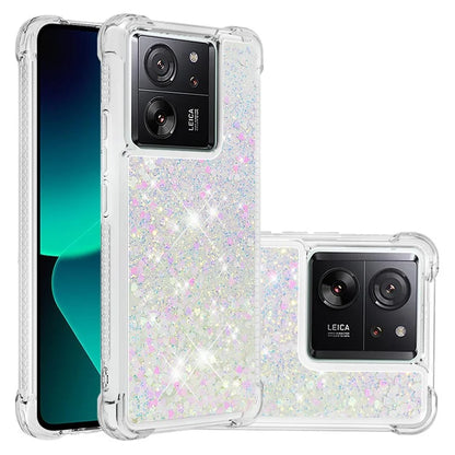 YB Quicksand Series-1 for Xiaomi 13T / 13T Pro / Redmi K60 Ultra Case Moving Bling TPU Cover