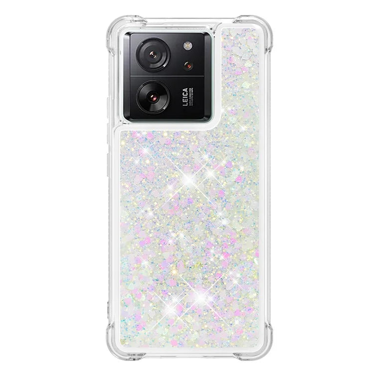 YB Quicksand Series-1 for Xiaomi 13T / 13T Pro / Redmi K60 Ultra Case Moving Bling TPU Cover