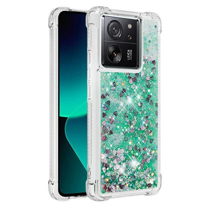 YB Quicksand Series-1 for Xiaomi 13T / 13T Pro / Redmi K60 Ultra Case Moving Bling TPU Cover