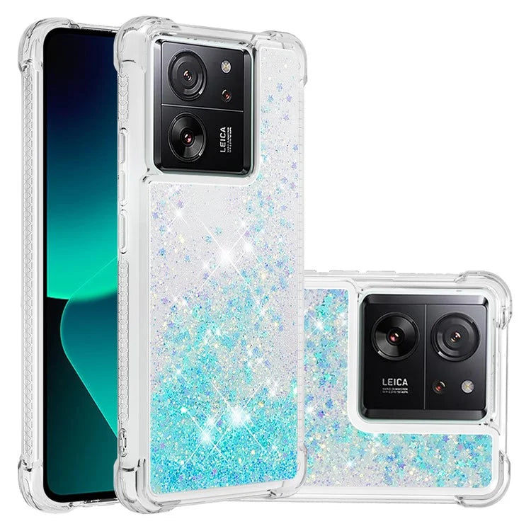 YB Quicksand Series-1 for Xiaomi 13T / 13T Pro / Redmi K60 Ultra Case Moving Bling TPU Cover