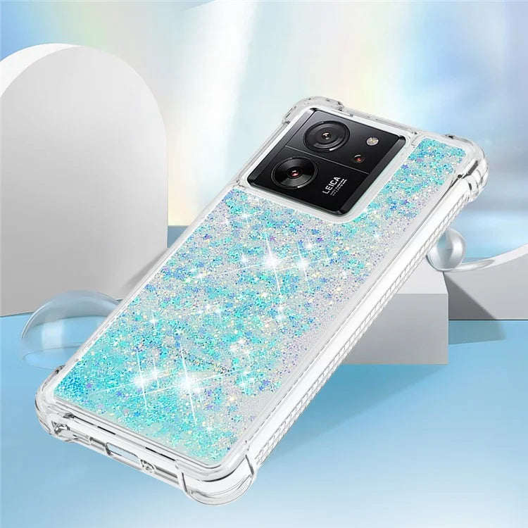 YB Quicksand Series-1 for Xiaomi 13T / 13T Pro / Redmi K60 Ultra Case Moving Bling TPU Cover