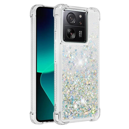 YB Quicksand Series-1 for Xiaomi 13T / 13T Pro / Redmi K60 Ultra Case Moving Bling TPU Cover