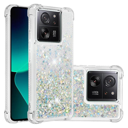 YB Quicksand Series-1 for Xiaomi 13T / 13T Pro / Redmi K60 Ultra Case Moving Bling TPU Cover