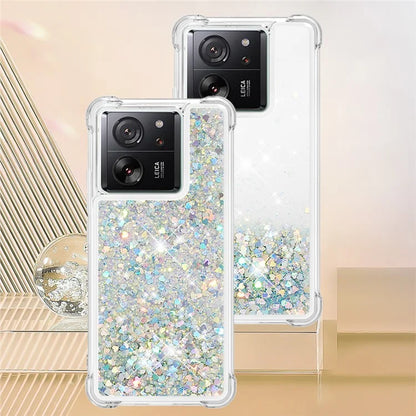 YB Quicksand Series-1 for Xiaomi 13T / 13T Pro / Redmi K60 Ultra Case Moving Bling TPU Cover