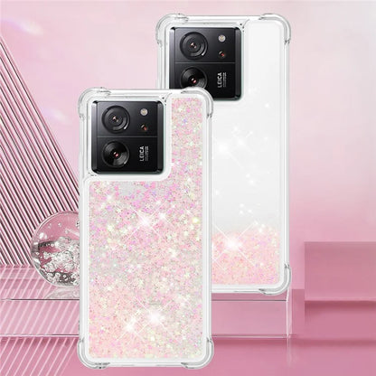 YB Quicksand Series-1 for Xiaomi 13T / 13T Pro / Redmi K60 Ultra Case Moving Bling TPU Cover