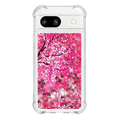 YB Quicksand Series-2 for Google Pixel 8a Case Pattern TPU Floating Sparkle Phone Cover