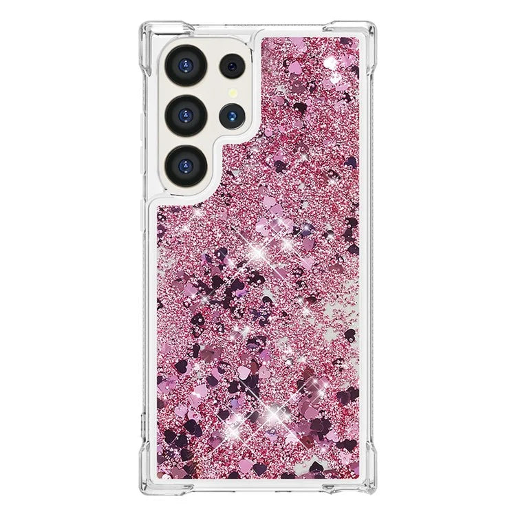 YB Quicksand Series-1 for Samsung Galaxy S24 Ultra Case Shockproof TPU Floating Moving Cover