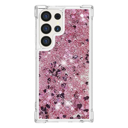 YB Quicksand Series-1 for Samsung Galaxy S24 Ultra Case Shockproof TPU Floating Moving Cover
