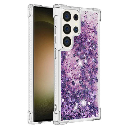 YB Quicksand Series-1 for Samsung Galaxy S24 Ultra Case Shockproof TPU Floating Moving Cover