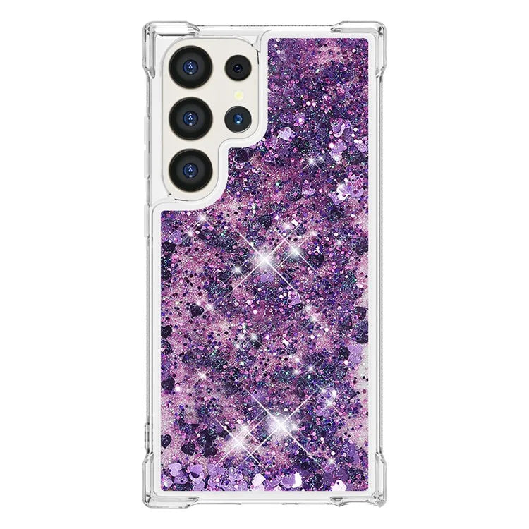 YB Quicksand Series-1 for Samsung Galaxy S24 Ultra Case Shockproof TPU Floating Moving Cover