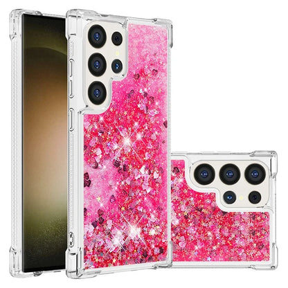 YB Quicksand Series-1 for Samsung Galaxy S24 Ultra Case Shockproof TPU Floating Moving Cover