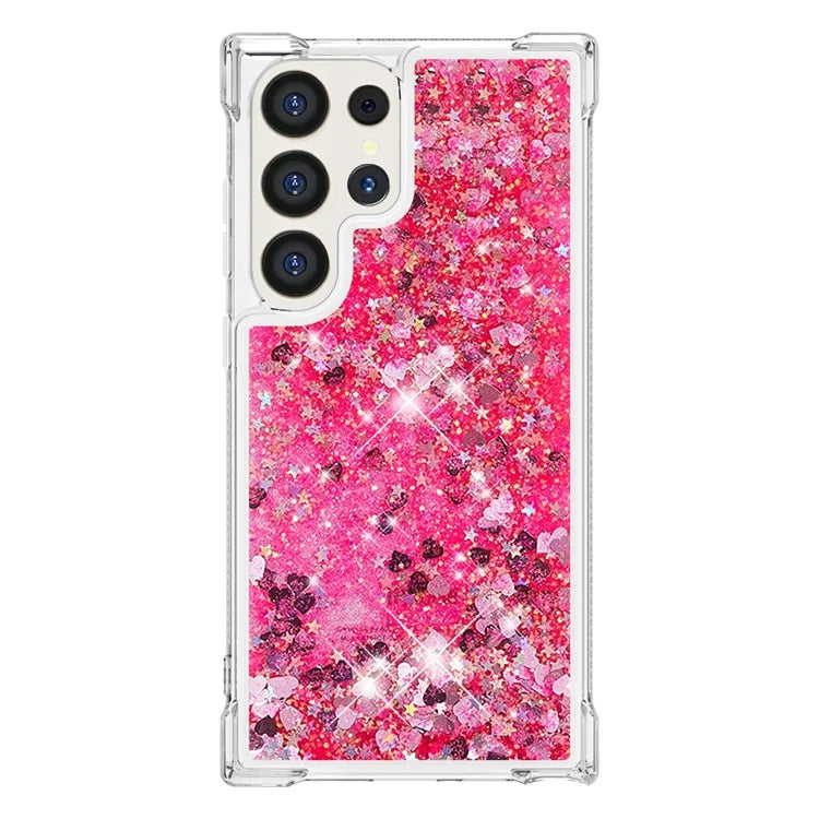 YB Quicksand Series-1 for Samsung Galaxy S24 Ultra Case Shockproof TPU Floating Moving Cover