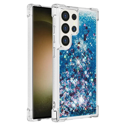 YB Quicksand Series-1 for Samsung Galaxy S24 Ultra Case Shockproof TPU Floating Moving Cover