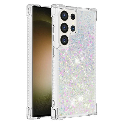 YB Quicksand Series-1 for Samsung Galaxy S24 Ultra Case Shockproof TPU Floating Moving Cover