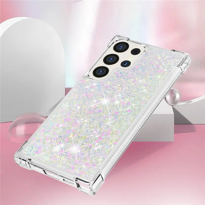 YB Quicksand Series-1 for Samsung Galaxy S24 Ultra Case Shockproof TPU Floating Moving Cover
