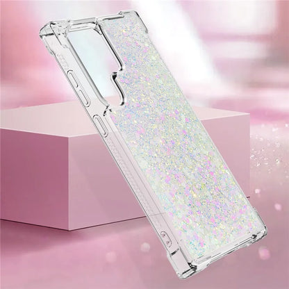 YB Quicksand Series-1 for Samsung Galaxy S24 Ultra Case Shockproof TPU Floating Moving Cover