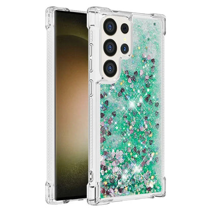 YB Quicksand Series-1 for Samsung Galaxy S24 Ultra Case Shockproof TPU Floating Moving Cover