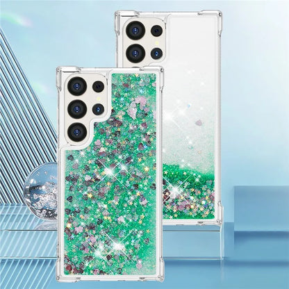 YB Quicksand Series-1 for Samsung Galaxy S24 Ultra Case Shockproof TPU Floating Moving Cover