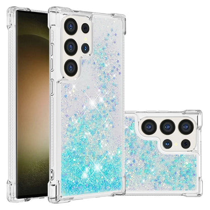 YB Quicksand Series-1 for Samsung Galaxy S24 Ultra Case Shockproof TPU Floating Moving Cover