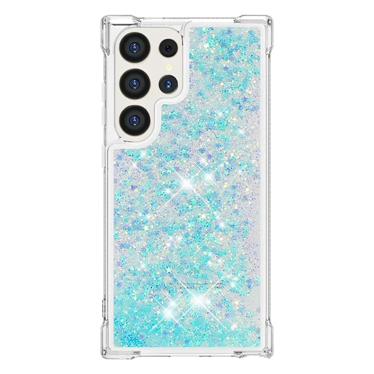 YB Quicksand Series-1 for Samsung Galaxy S24 Ultra Case Shockproof TPU Floating Moving Cover