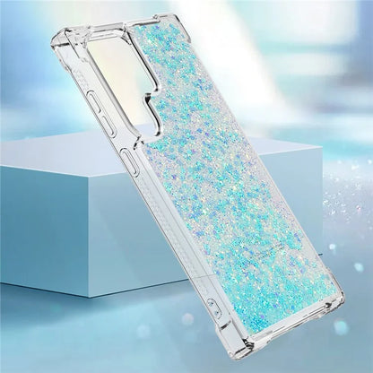 YB Quicksand Series-1 for Samsung Galaxy S24 Ultra Case Shockproof TPU Floating Moving Cover