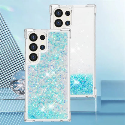 YB Quicksand Series-1 for Samsung Galaxy S24 Ultra Case Shockproof TPU Floating Moving Cover