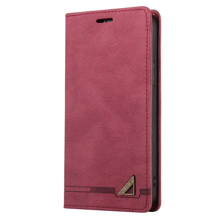 GQ.UTROBE 008 Series For Xiaomi 14 Pro Case Folio Flip Cell Phone Leather Cover