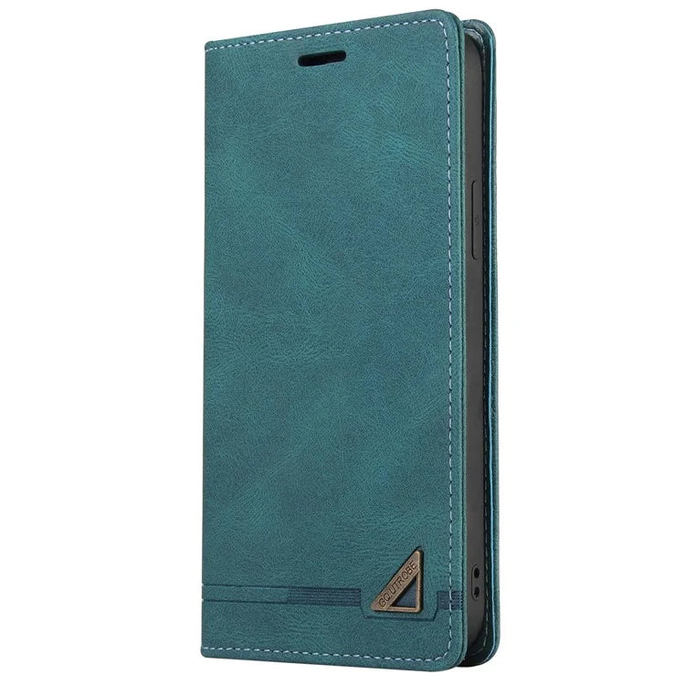 GQ.UTROBE 008 Series For Xiaomi 14 Case RFID Blocking PU Leather + TPU Flip Cover
