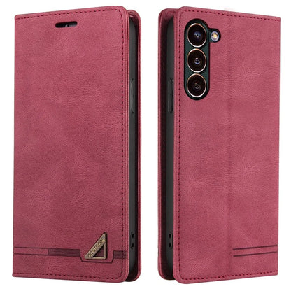 GQ.UTROBE 008 Series For Samsung Galaxy S24+ Case RFID Blocking PU Leather + TPU Skin-touch Cover