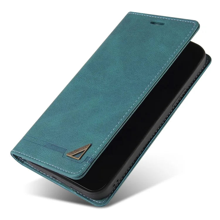 GQ.UTROBE 008 Series For Samsung Galaxy S24+ Case RFID Blocking PU Leather + TPU Skin-touch Cover
