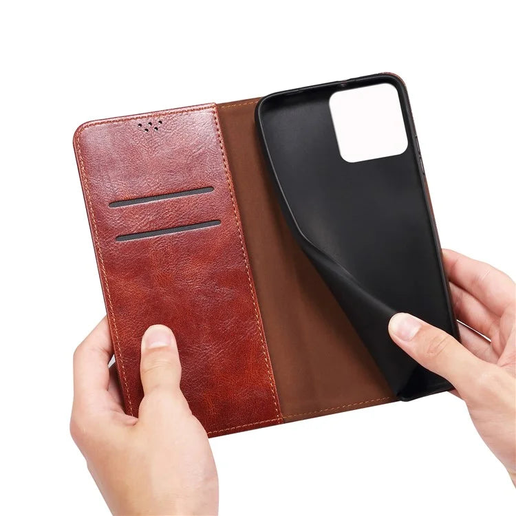 For Xiaomi 14 Pro PU Leather Crazy Horse Phone Case Stand Wallet Mobile Phone Cover