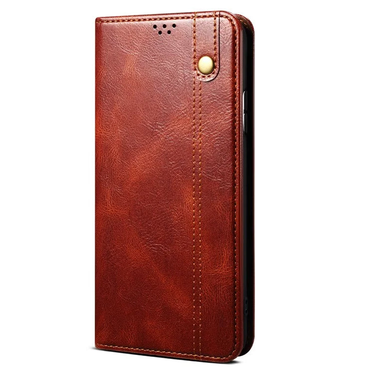 For Xiaomi 14 Pro PU Leather Crazy Horse Phone Case Stand Wallet Mobile Phone Cover